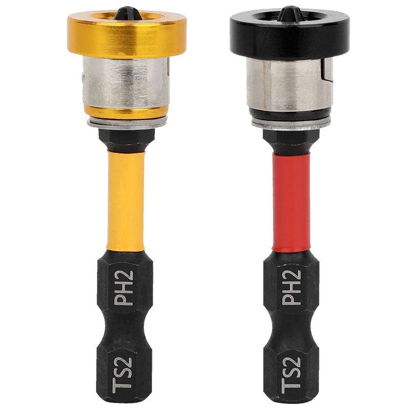 Magnetické šroubovací bity pro sádrokarton 50mm PH2 Šestihranná stopka 1/4" Polohovací šroubovací bity Lokalizační hlava bitu Vrtací nástroje