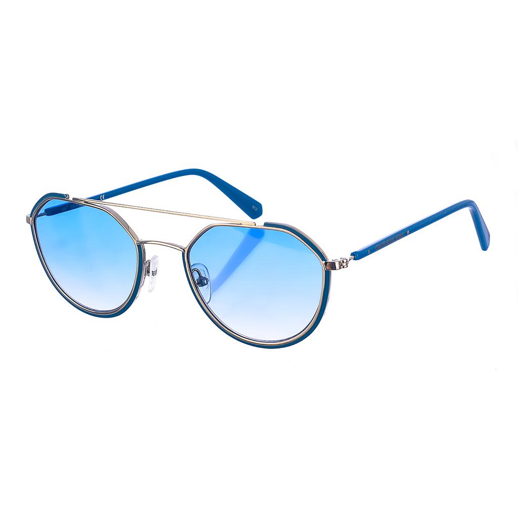 CKJ20301S Women's Oval-shaped Metal Sunglasses