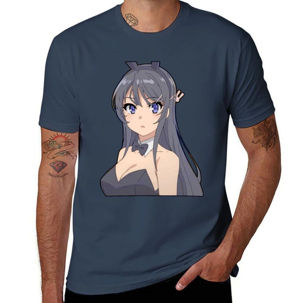 Mai Sakurajima Tshirt Casual Trendy Streetwear Tee Shirt