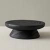Solid Wood Artistic Tray Vintage Floor-Standing Aromatherapy Ornament Chinese Zen Aesthetic Wooden Craft