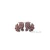 Uchina Mun Okinawan Mun Curry Shisa Pair Souvenir Talisman for Good Luck Prosperity Feng Shui Amulet Seat Sticker