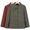 Pack Early Spring Coat Medium Top Velvet New Old Lady Clothes