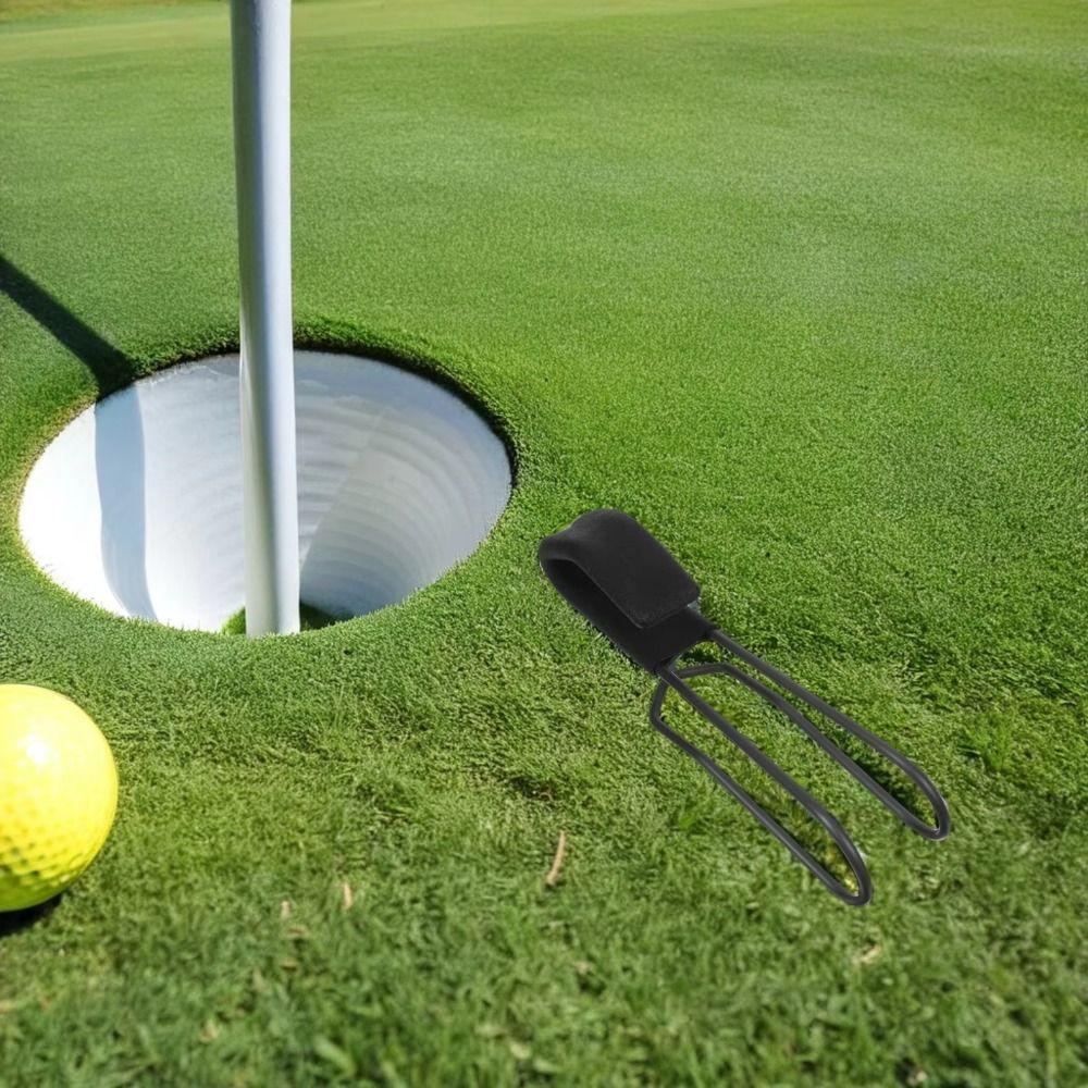 3 Balls Golf Ball Rack Aluminum Zinc Zinc Alloy Golf Ball Carrying Self Practical Golf Ball Holder  Backpack