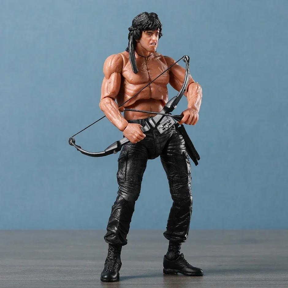 Instant Ship Rambo Force Of Freedom SDCC Limited Action Figure NECA | Handmade Toy Model Decor