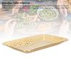 Rustless Steel Rustless Steel Tray Hammered Texture Dishwasher Safe Metal Tray Multi-purpose Thickened Hammered Tray Restaurant