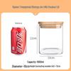 Square Moisture-Proof Glass Jar with Lid for Tea and Spices - New Style Storage Solution