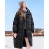 Betu Women's Mid-Length Loose Fit Down Jacket
