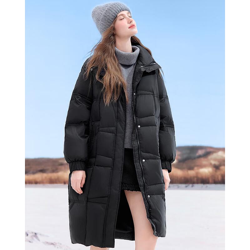 Betu Women's Mid-Length Loose Fit Down Jacket