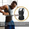 Men's Sports Sauna Sweat Suit - Tummy Control Body Shaper for Fitness & Running