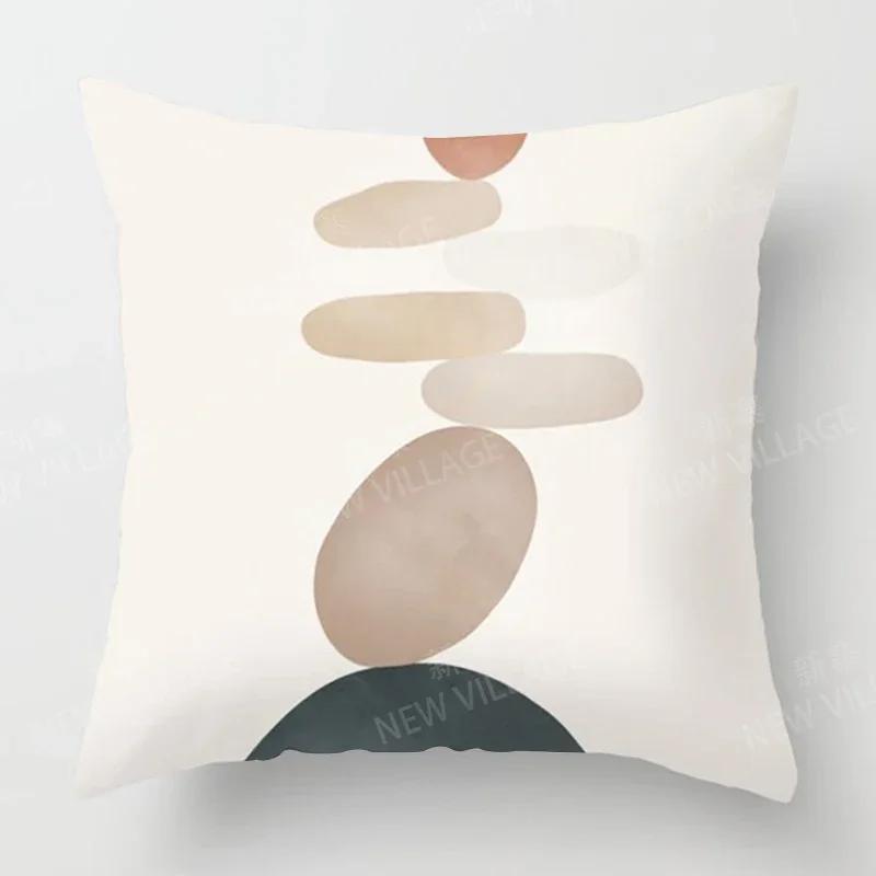 Nordic Fall Home Decor Autumn  Throw Pillow Cover Sofa Cushion Cover  Modern