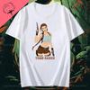 Tomb Raider Game Printed T-Shirt Tomb Raider Lara Personality Menunisex Cool Shirt High Quality Cotton Street Style Short Sleeve