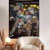 Anime Game Twisted Wonderland Printed Large Wall Tapestry Art Science Fiction Room Home Decor Decor Blanket