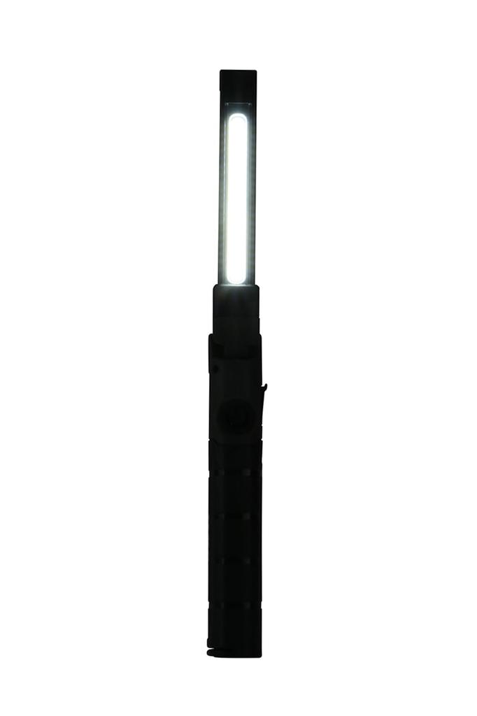SK11 Rechargeable LED Work Light, 350lm Main (Infinitely Dimmable) / 100lm Top, 180-Degree Opening and Rotating, Magnetic Bottom, USB-Type C Charging,