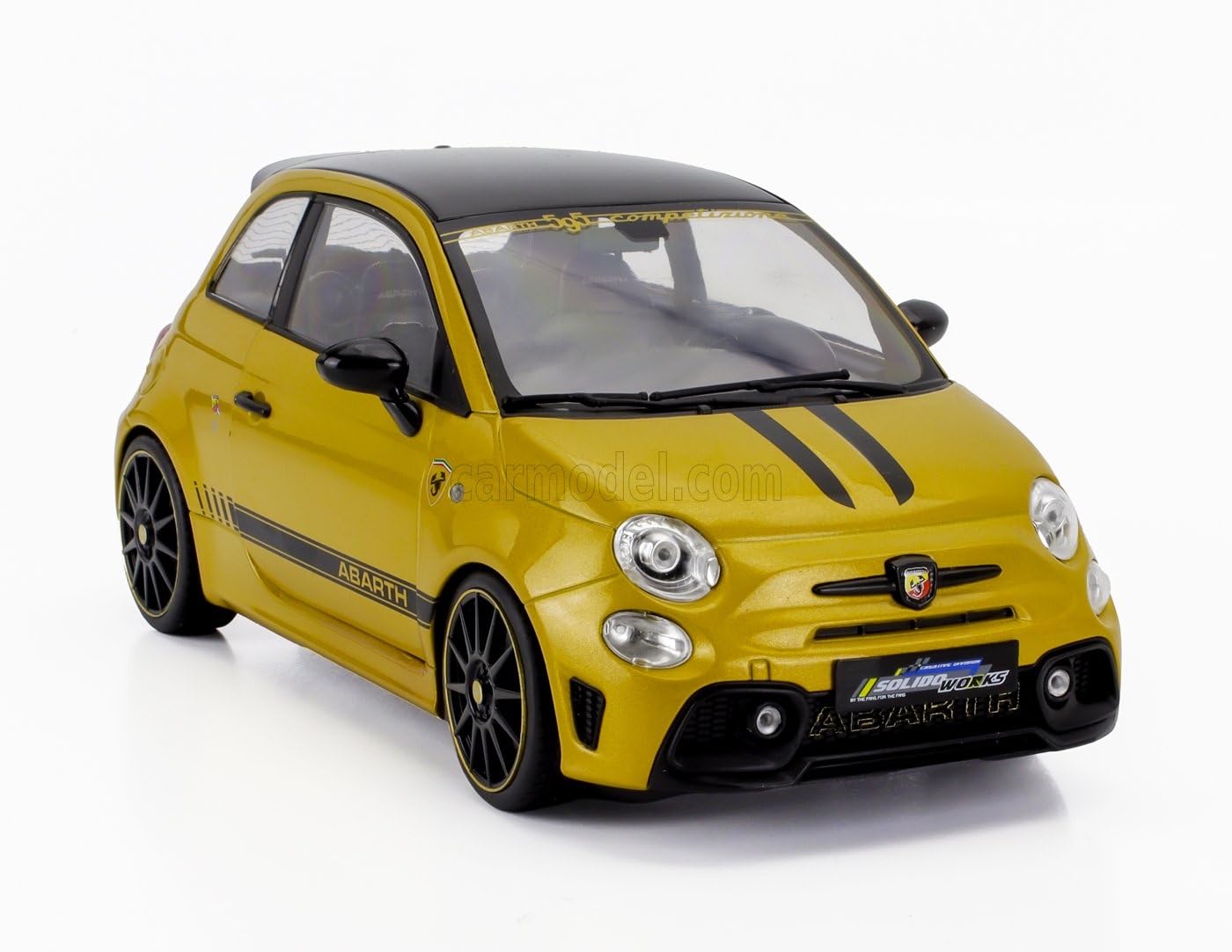 

Solido Fiat Abarth Миникар Fiat F595 Abarth 2024 1/18 (желтый) [Использовал]