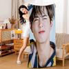 Classic Kpop Park Bo Gum Microfiber Blanket Quick Drying Beach Towels Oversized Printing Super Absorbent Pool Towel Blanket