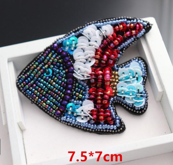 

Нашивка из бисера, WM, бисерный кристалл, красный бриллиант, сердце, корона, нашивки, вышивка, аппликация, пришить золотой значок, одежда, рукоделие, шитье