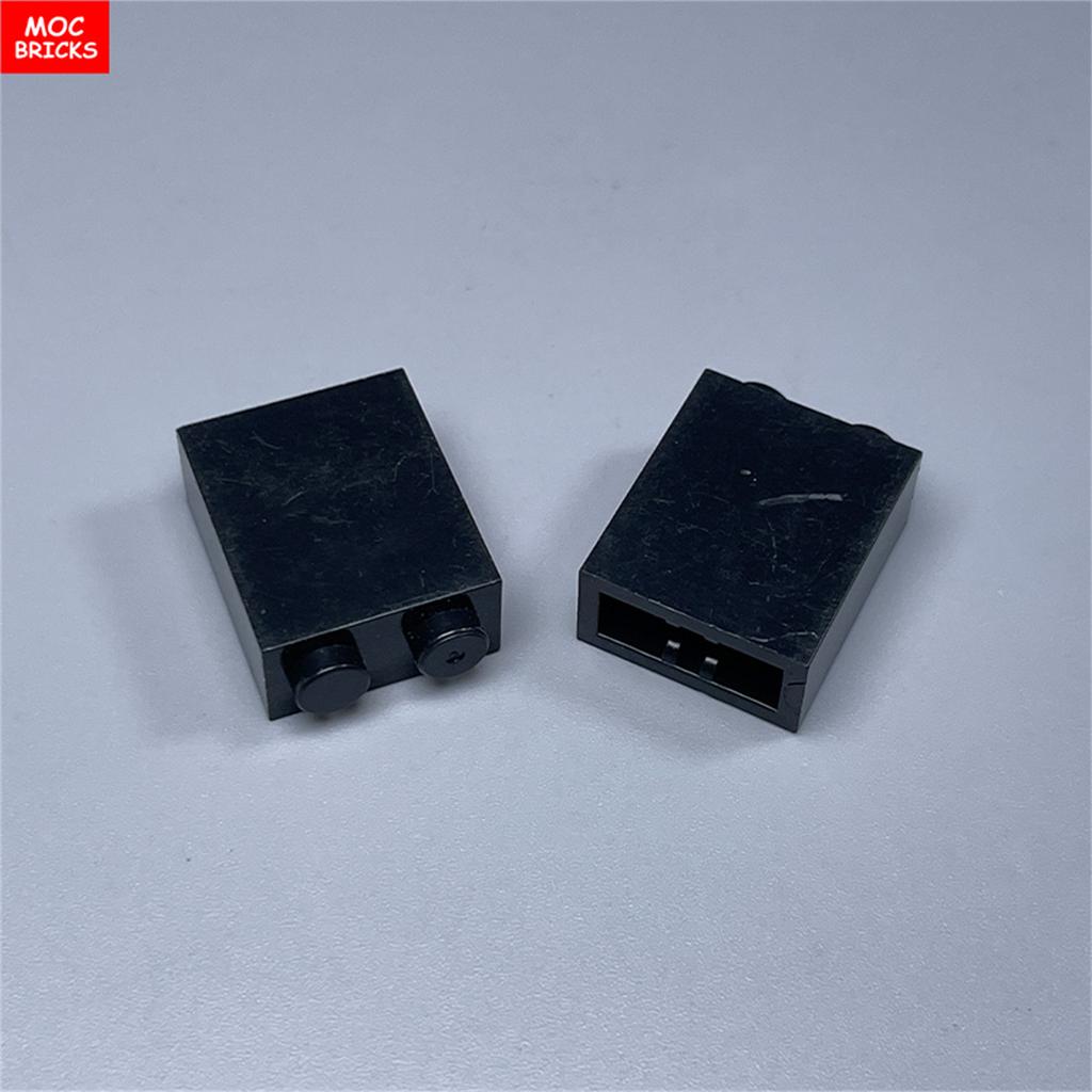 10pcs/lot MOC Bricks 1x2x2 Wall Brick 3245C Assembled Particles Educational Building Blocks Kids DIY Toys Gift