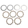 Clutch Kit Iron Friction Plates Fit for Kawasaki KLX125 Suzuki GN125 GSX-R150