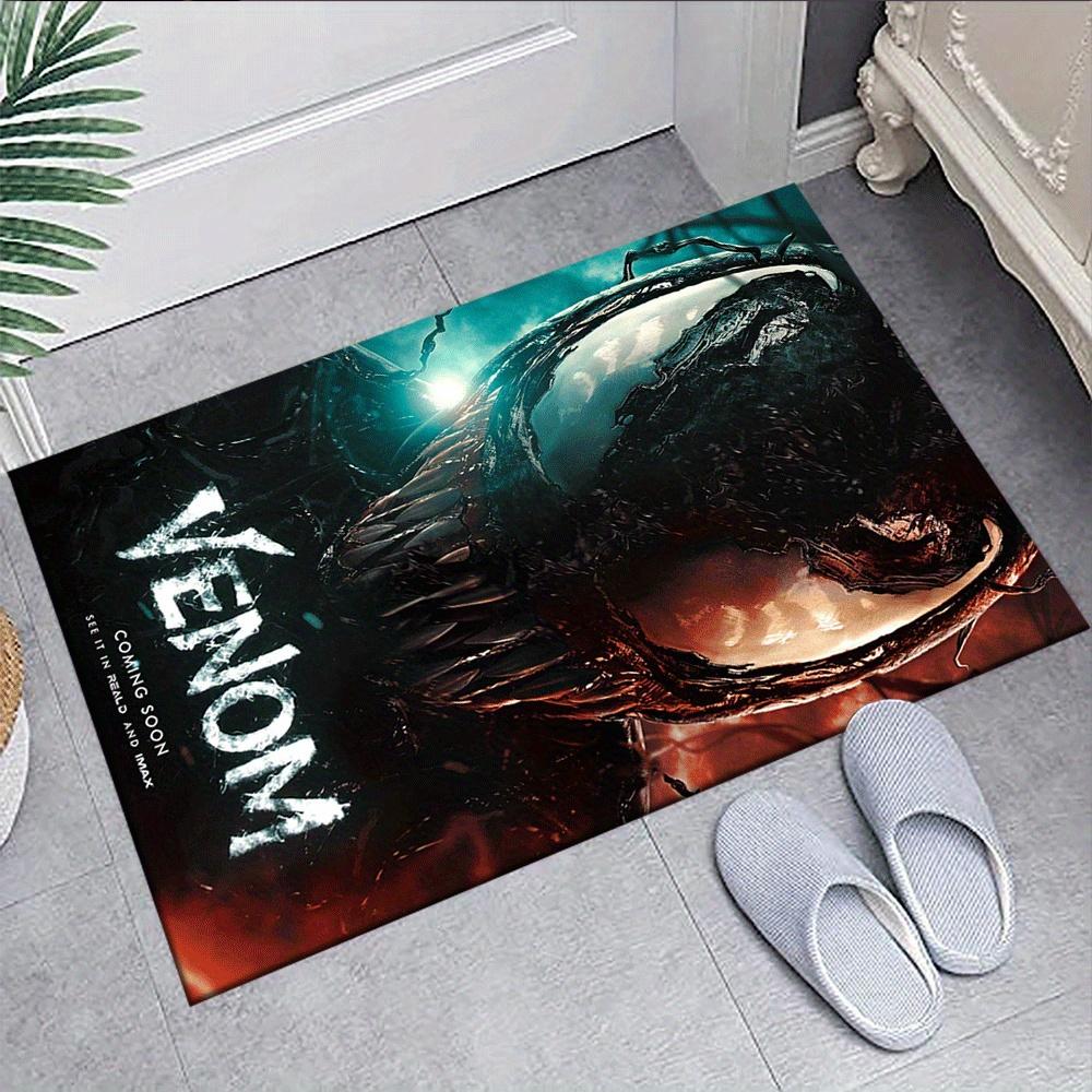 1pc Venom Carpet Area Rug, Bedroom, and Playroom Durable, Stain-Resistant, and Easy To Clean, Living Room