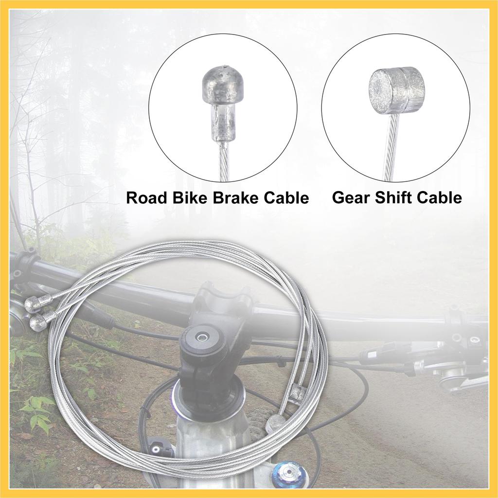 BULLSPANN Inner Brake Cable Wire Housing Kit for Mountain Bike