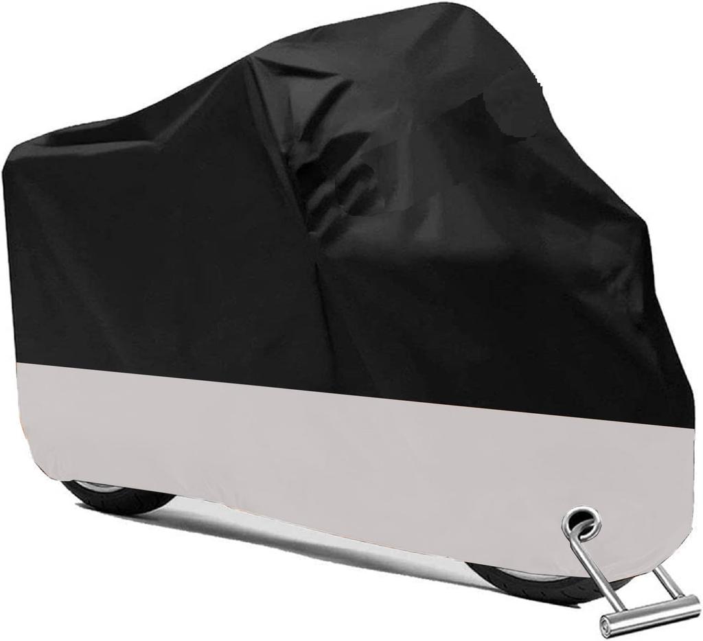 Motorcycle Cover, Waterproof, Heat Resistant, Thick, Super Repellent , 2024 Improved Oxford, 3XL,
