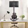 Pholiten Freistehender PC-Monitorständer ohne Arm, 120 cm hoch, kompatibel mit LCD-Display, VESA-Standard, Tragkraft 10 kg, 13-27 Zoll, Ständer,