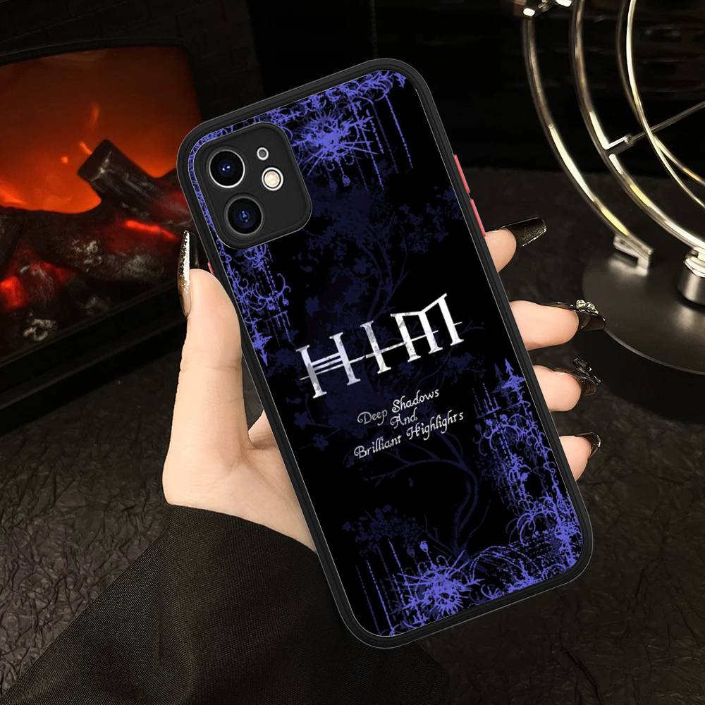 Band His Infernal Majesty Phone Case For IPhone 11 12 13 14 15 16 Pro Plus X XS MAX Matte Bumper Shockproof Cover