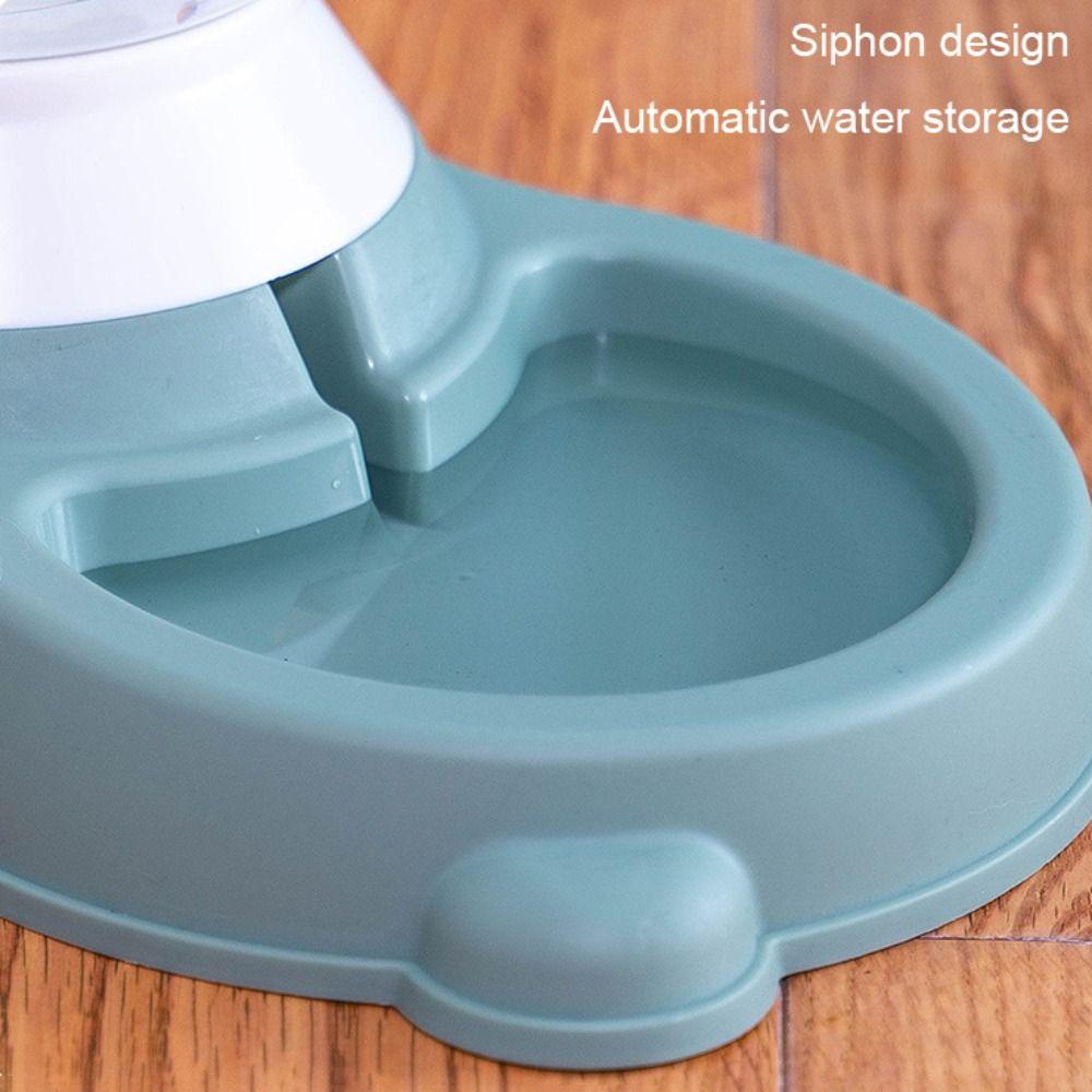 Plastic Pet Feeder Dispenser 2.2L Large Capacity Pet Drinking Bowl Cat Dog Food Water Bowl  Cat