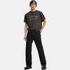 Levis Logo Print Loose Fit Crew Neck Short Sleeve T-Shirt Men Tops Black 001B0-0000