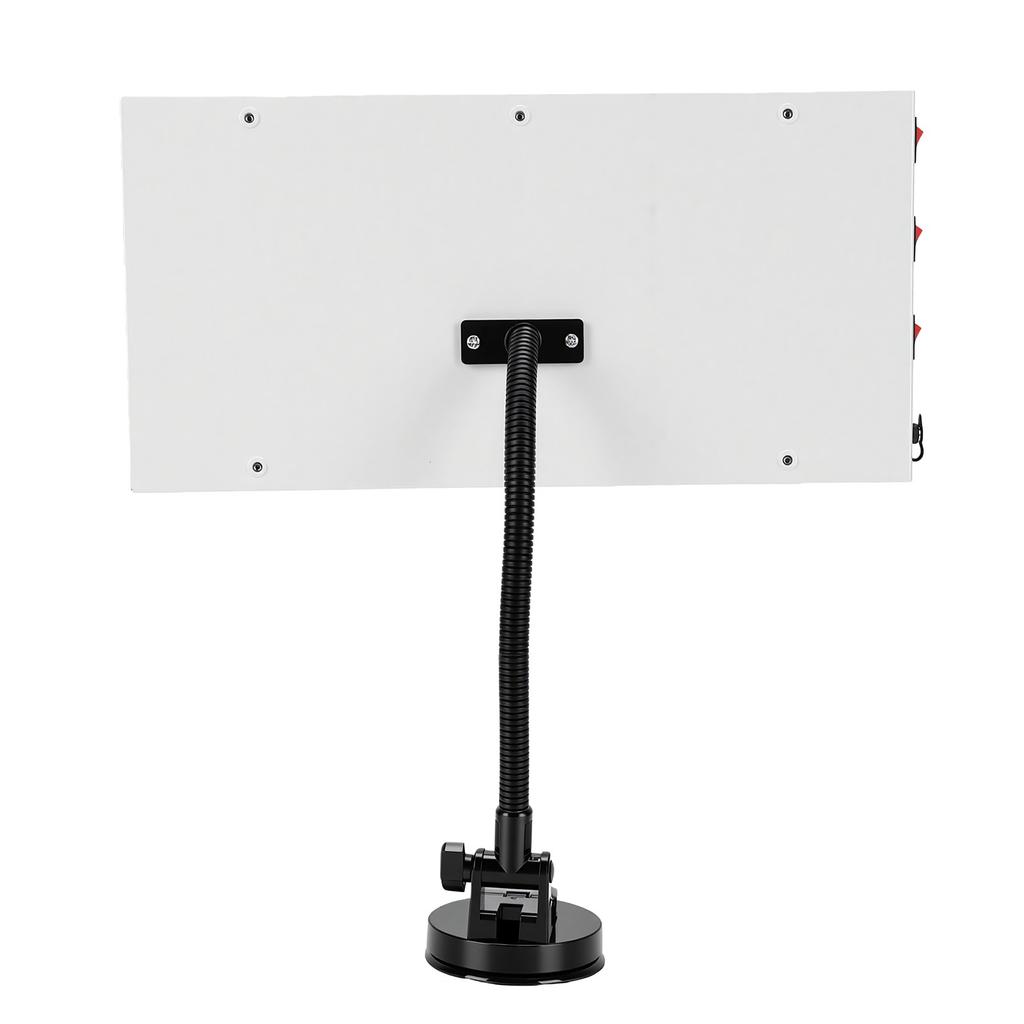 Beulenreparatur Lichtplatte USB-betrieben Verstellbarer Winkel LED-Beulenreflektor Linienplatte mit Saugnapf für Auto Lackschadenfrei