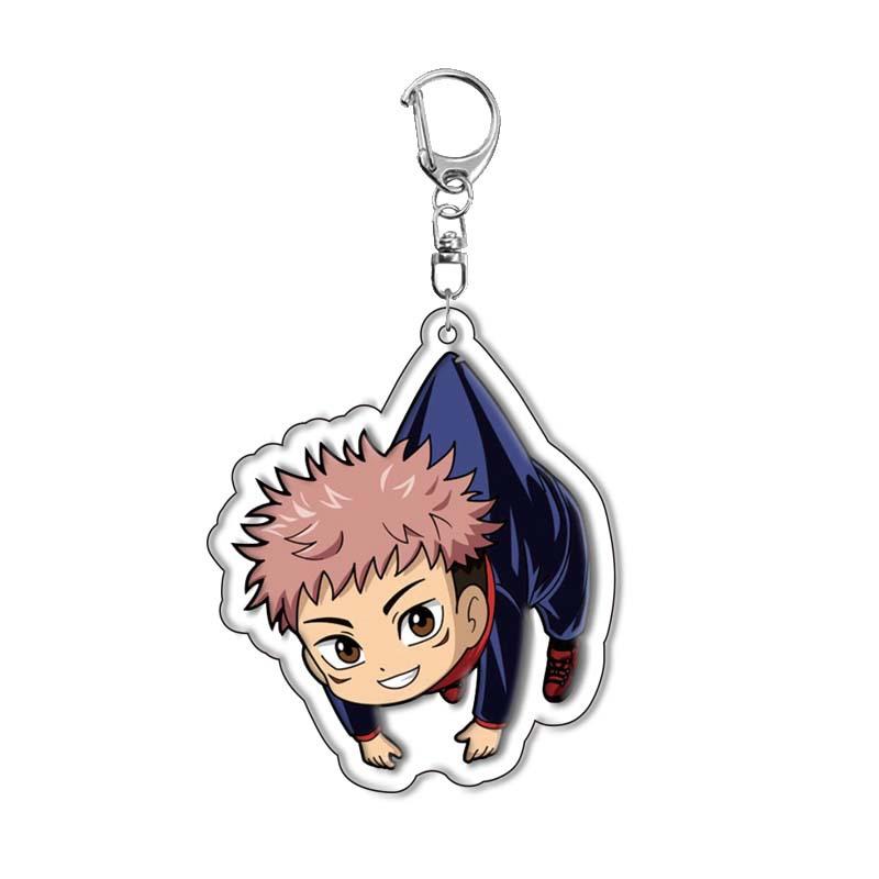 

Jujutsu Kaisen Юдзи Итадори Акриловый Брелок-Подвеска Аниме Мерч Готов к Трансграничной Отправке Слой Высокое Качество 55mm