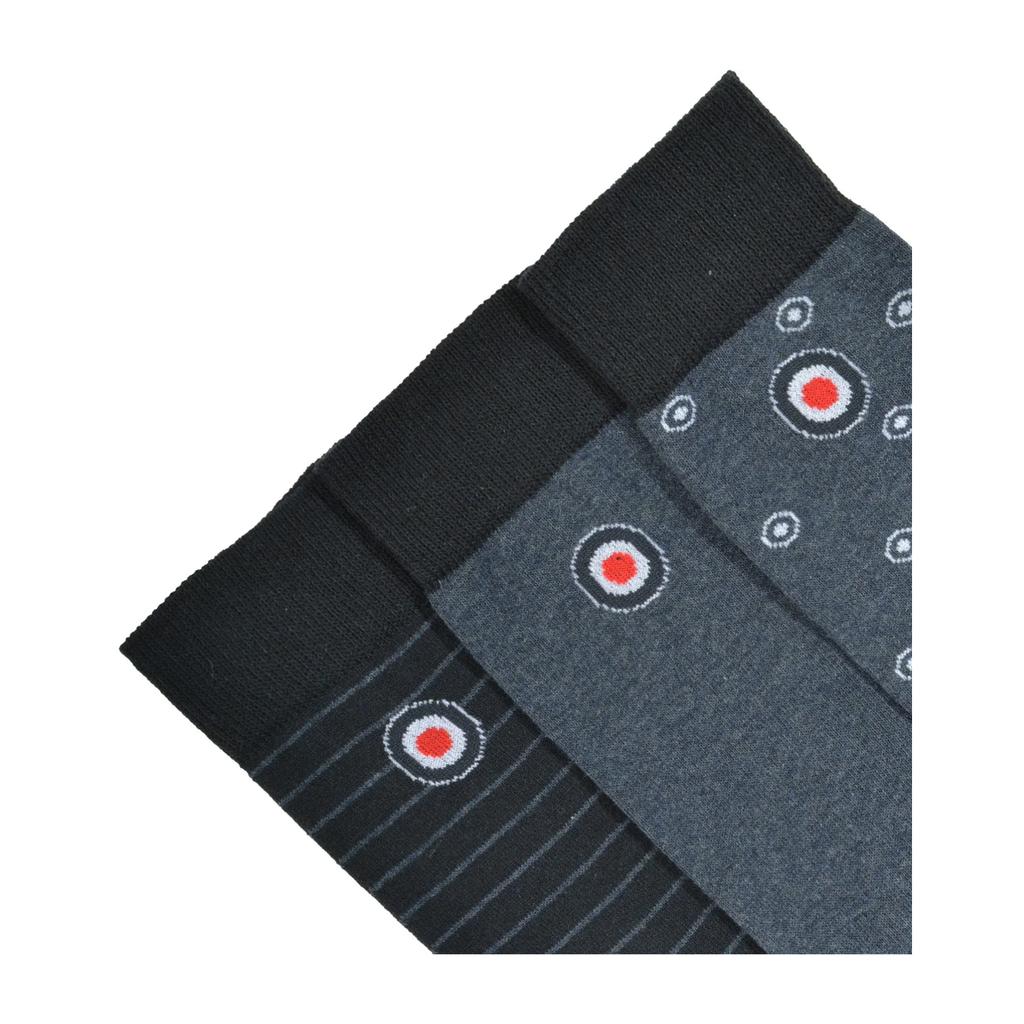 Lambretta Mens Target Socks (Pack of 3)