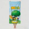 Cartoon cute C-Cat D-Dog Towel Drying Bath Towel Applicable To Light Swimming Camping Yoga Beach Out