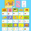 Educational Logic Puzzle Game Set for Kids Alphabet Learning Activities Preschool Skills Development Interactive Unlocking Game