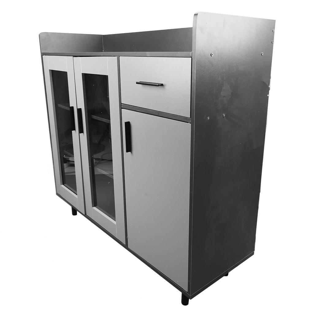 Bufet de living modern, simplu, luminos, de lux, pentru bucătărie, cu depozitare, dulap de ceai pentru acasă, dini