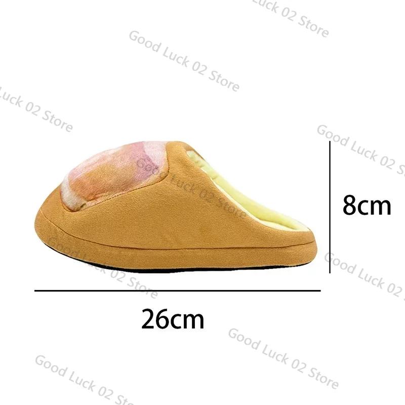 Mode Kreative Schrullige Simulations-Daumen-Hausschuhe Kurzer Plüsch Lustige Zuhause Paar Schuhe Herren und Damen Winter Verdickte Warme Hausschuhe