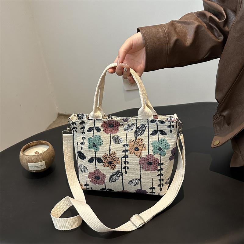 Persönlichkeit im ausländischen Stil modische Schultertasche mit großem Fassungsvermögen mit Aufdruck Trend 2025 Mode Ins Splicing Achsel-Umhängetasche Damentasche