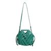 Borsa a tracolla Autunno e Inverno Nuova Borsa intrecciata alla moda Borsa a cestino per verdura da portare a mano Borsa a mano da donna Versione coreana Nicchia Borsa a mano da donna