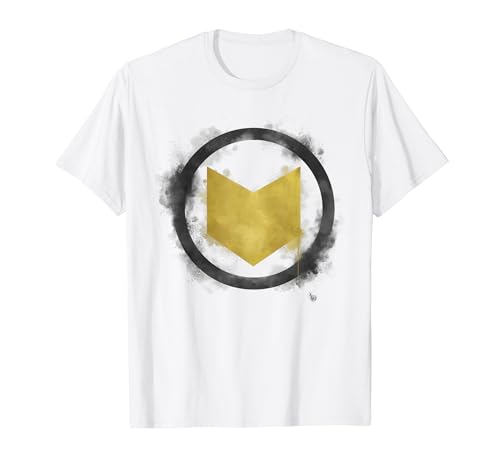 Marvel Avengers Endgame Hawkeye Spray Paint Logo T-Shirt