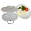 Convenient Microwave Cooker Quick Frying Eggs Tray Microwave Eggs Cooking Boxes Oven Eggs Steamers for Kitchen Cooking