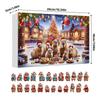 Capybara Advent Calendar 2026, 3D Acrylic Capybara Pendant Christmas Gift Capybara Ornament Countdown Calendar for Home Car Wall