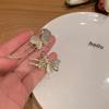 Super fairy opal butterfly hairpin, new Korean new broken hair bangs clip, grab clip, versatile side clip hair accessories