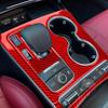 For Kia Stinger 2018-2023 Real Carbon Fiber Car Center Console Gear Shift Trim Panel Cover Car Interior Accessories LHD/RHD