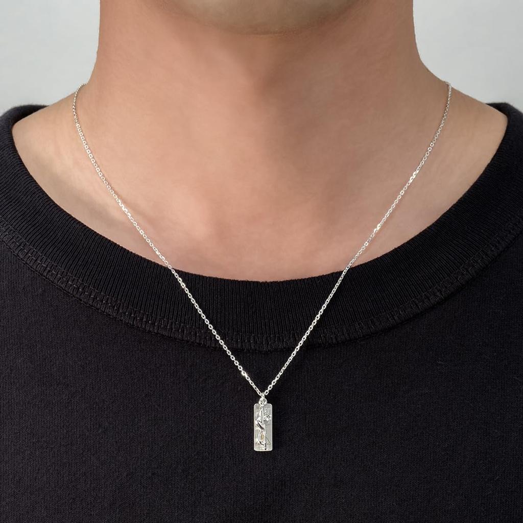 Arknights Necklace Motif Necklace Elysium Silver Unisex U-Treasure Men's Women's
