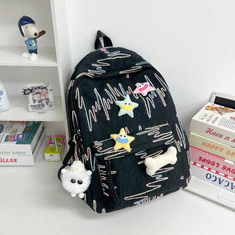 College student high value weight reduction schoolbag cute soft girl backpack ins bag women's versatile mini backpack