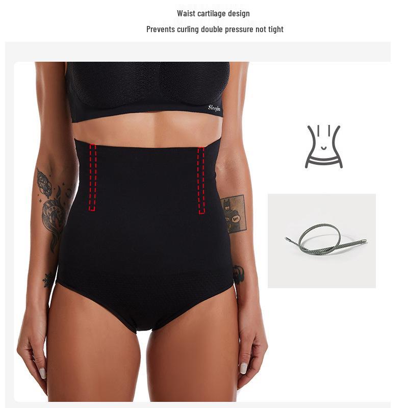 Women's Seamless Tummy Control Panties - Plus Size, High Elasticity, Waist Cincher, Butt Lifting, Body Sculpting Shapewear