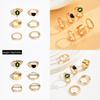 Geometric Heart Ring Jewelry Pack For Women With Electroplated Finish