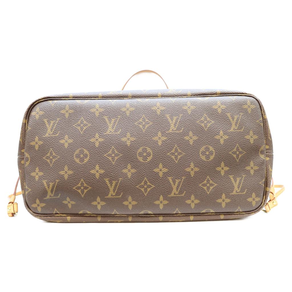LOUIS VUITTON 2008 M40156 Monogram Neverfull MM Tote Bag Tote Bag Black / Gold HardwareUsed