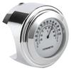 1in 7Celsius8in Handlebar Mount Thermometer ‑20 celsius  ‑ 50 celsius  Measuring   Weatherproof for Motorcycle(White )