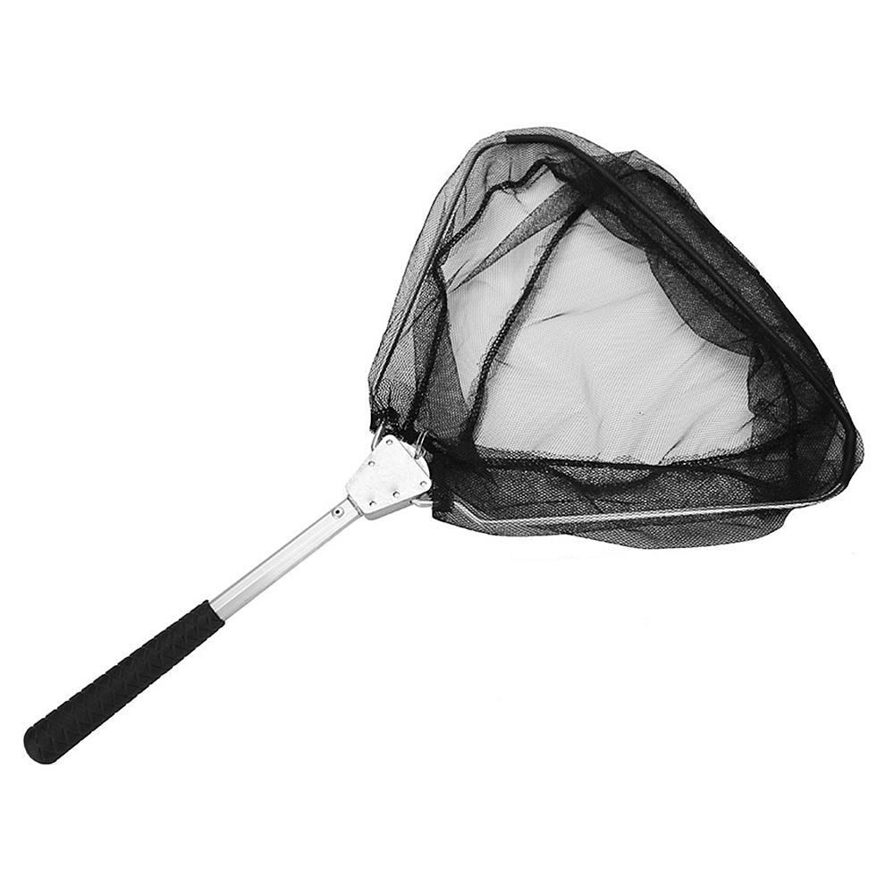 Folding Fish Landing Net  Triangular Fly Fishing Net Fish Catching or Releasing